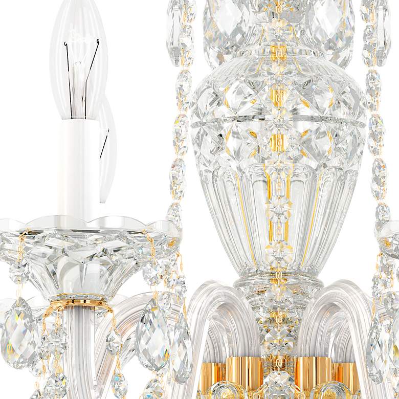 Image 5 Schonbek Sterling 21"W Aurelia 6-Light Crystal Chandelier more views