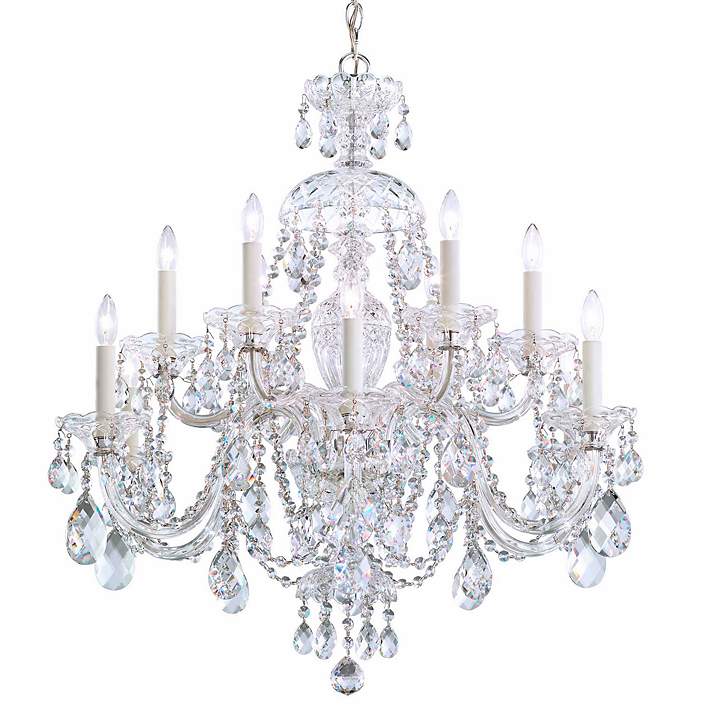 Swarovski Crystal Lamps Maria Theresa 25 Light Swarovski Spectra