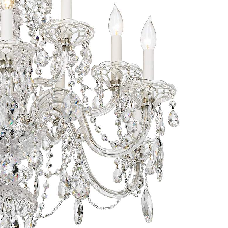 Image 4 Schonbek Sterling 29 inch Wide Heritage Crystal 12-Light Chandelier more views