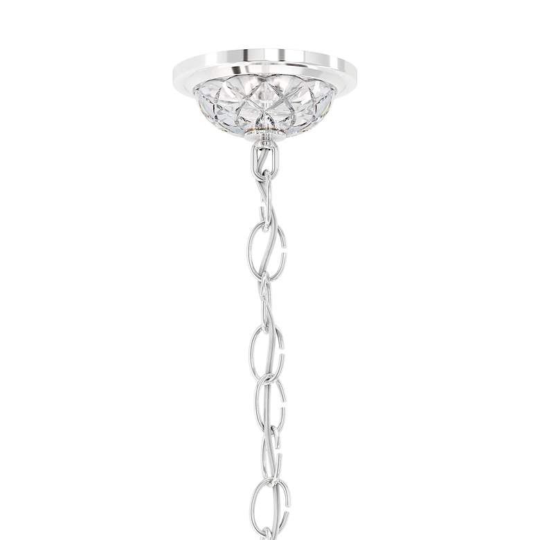 Image 4 Schonbek Sterling 29"W Polished Silver 12-Light Chandelier more views
