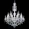 Schonbek Sterling 34" Wide Swarovski Crystal Chandelier