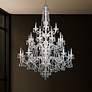 1_Schonbek Sterling 45" Wide Heritage Crystal Chandelier