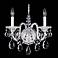 Schonbek Sterling Collection 2-Light Crystal Wall Sconce