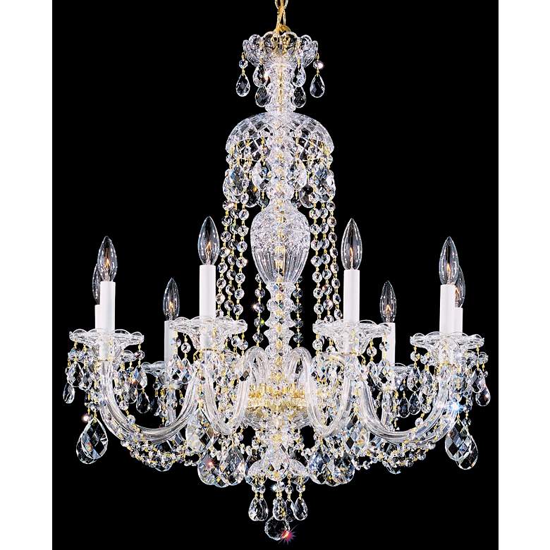 Image 1 Schonbek Sterling Collection 27 inch Wide Crystal Chandelier