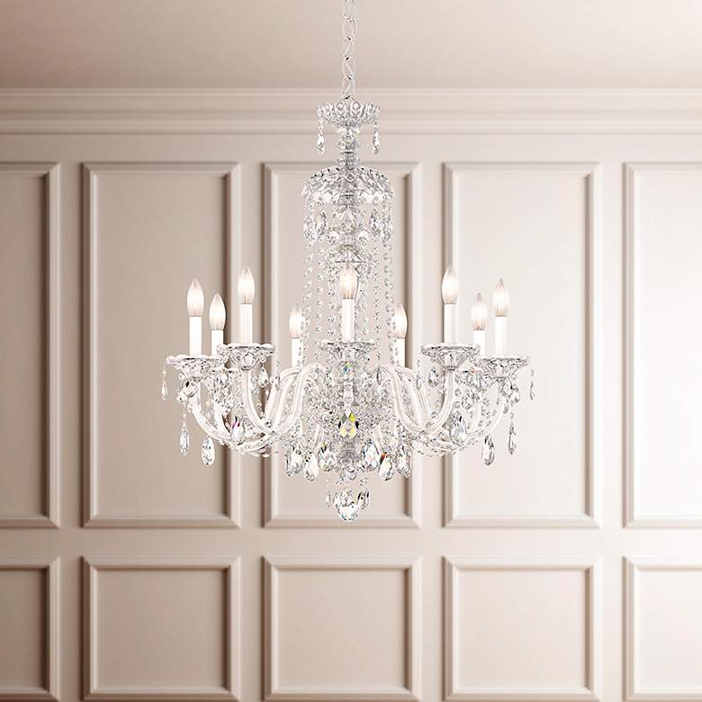 Image 1 Schonbek Sterling Collection 27" Wide Crystal Chandelier