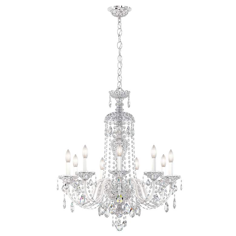 Image 3 Schonbek Sterling Collection 27" Wide Crystal Chandelier more views