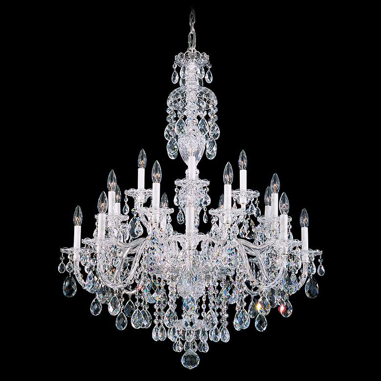 Image 1 Schonbek Sterling Collection 34 inch Wide Crystal Chandelier