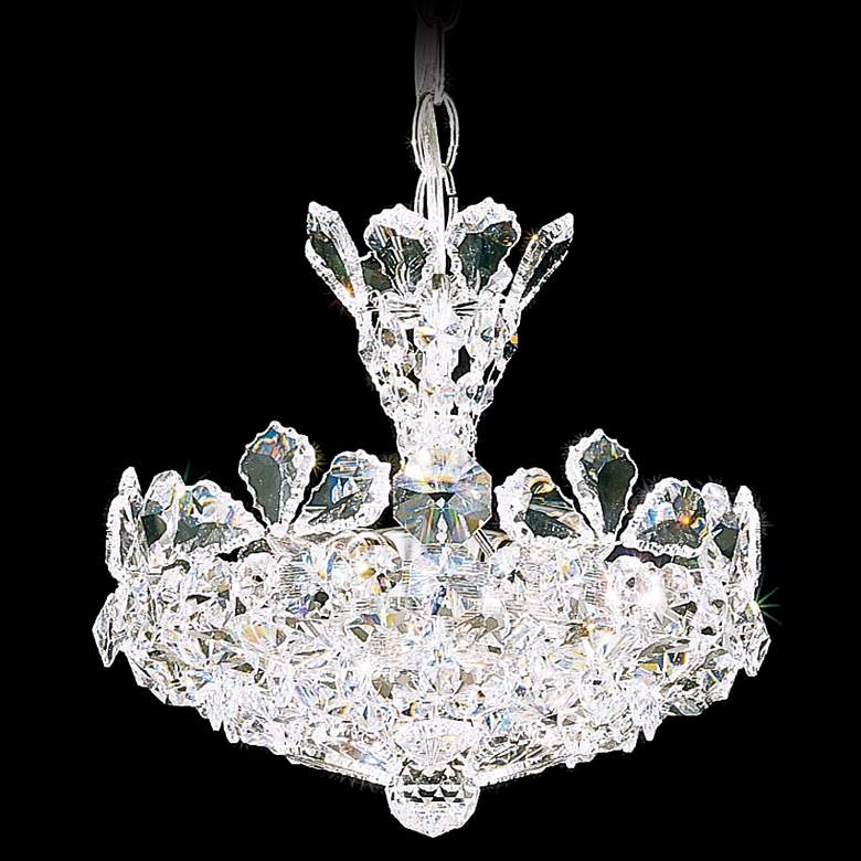 Image 1 Schonbek Trilliane 11 inchW Swarovski Crystal Mini Chandelier