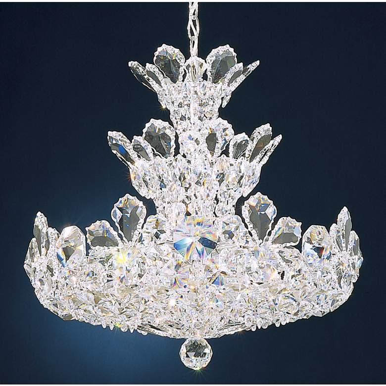 Image 1 Schonbek Trilliane 20 inch Wide Swarovski Crystal Chandelier