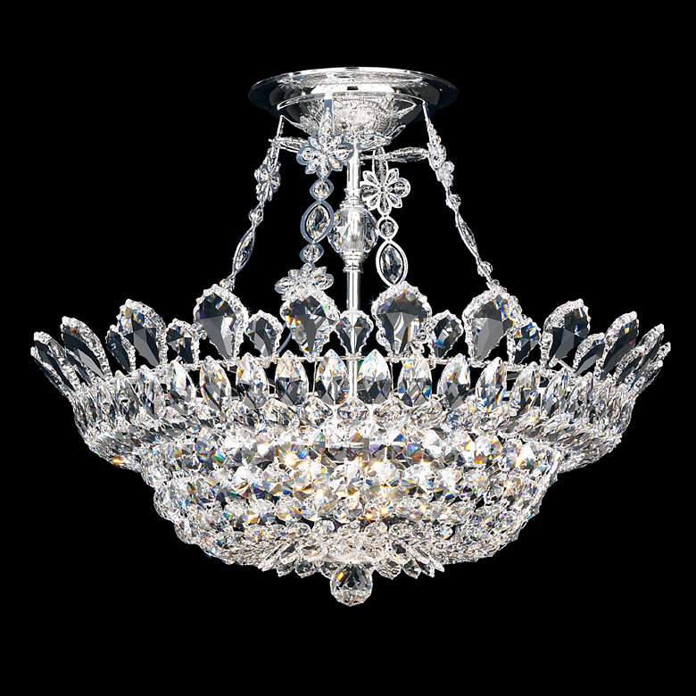 Image 1 Schonbek Trilliane 24 inch Wide Spectra Crystal Ceiling Light