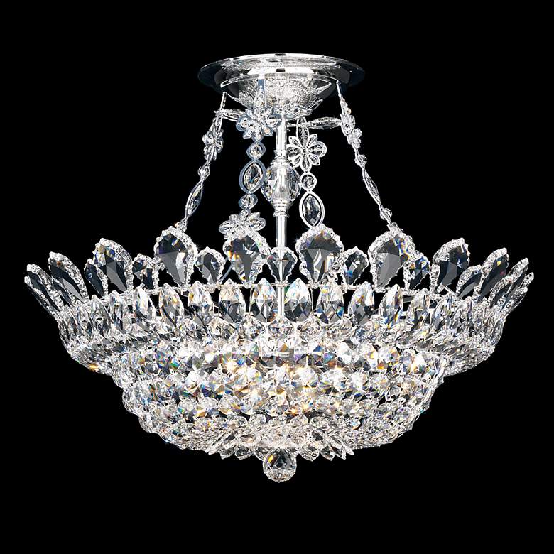 Image 1 Schonbek Trilliane 24" Wide Swarovski Crystal Ceiling Light