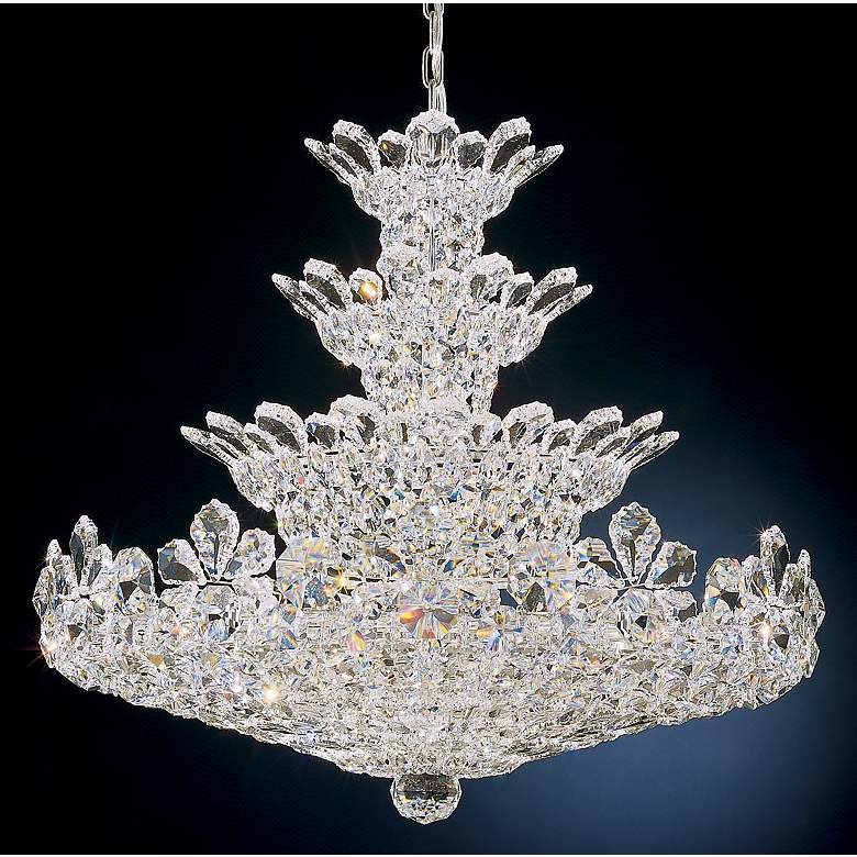 Image 1 Schonbek Trilliane 30" Wide Swarovski Crystal Chandelier