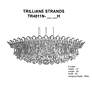 5_Schonbek Trilliane Cluster 45" Wide Crystal Pendant Light more views