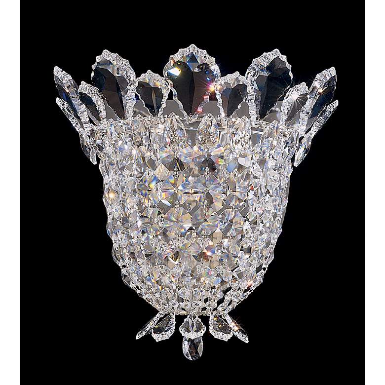 Image 1 Schonbek Trilliane Collection 10 1/2 inch High Crystal Sconce