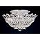 Schonbek Trilliane Collection 19" Wide Crystal Ceiling Light