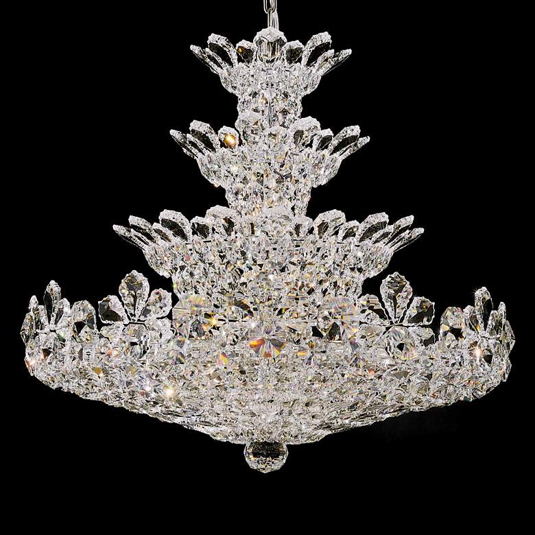 Image 1 Schonbek Trilliane Collection 30" Wide Crystal Chandelier