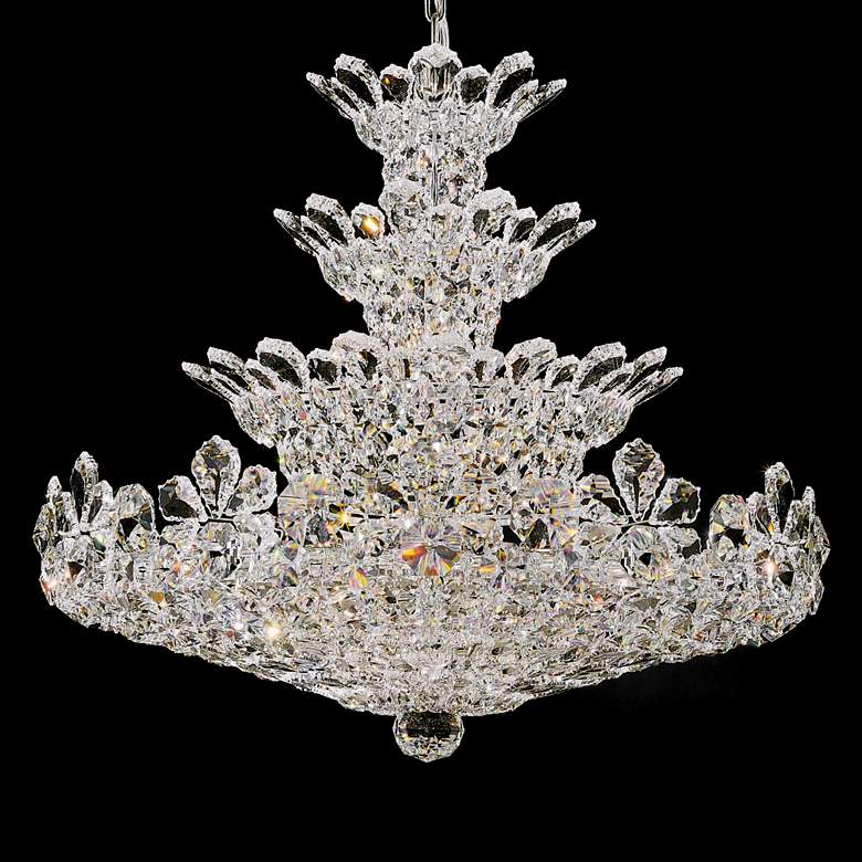 Image 1 Schonbek Trilliane Collection 30 inch Wide Crystal Chandelier