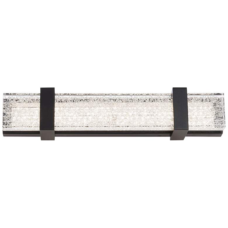 Image 2 Schonbek Verandah 18 1/4" Wide Black LED Bath Light