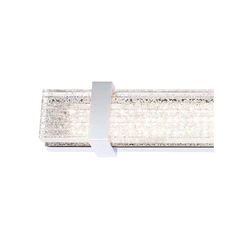 Image 2 Schonbek Verandah 18 1/4"W Polished Chrome LED Bath Light more views