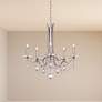 1_Schonbek Vesca 29" Wide 5-Light Heirloom Bronze Crystal Chandelier