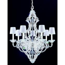 Schonbek Zade Collection 28&quot; Wide Chandelier with Shades