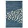 Jaipur Schooled COR01 Blue and Gray Animal Wool Area Rug