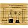 Science Experiment Cutting Board 20" Wide Framed Wall Art