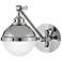 Sconce Fletcher-Small Single Light Sconce-Polished Nickel