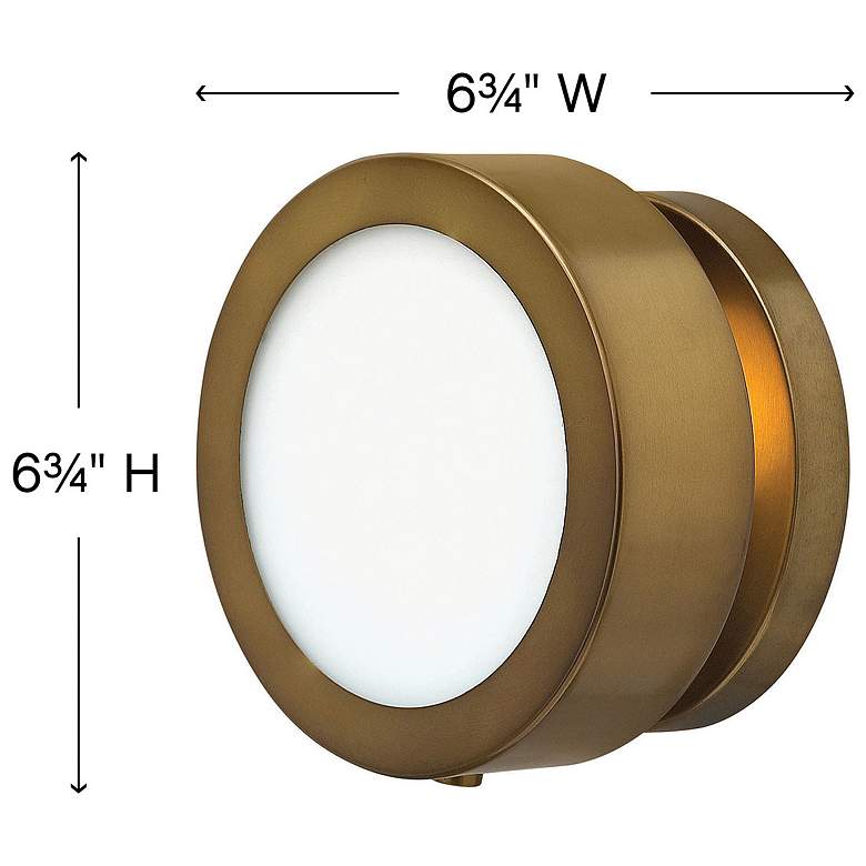 Image 4 Sconce Mercer-Single Light Sconce-Heritage Brass more views