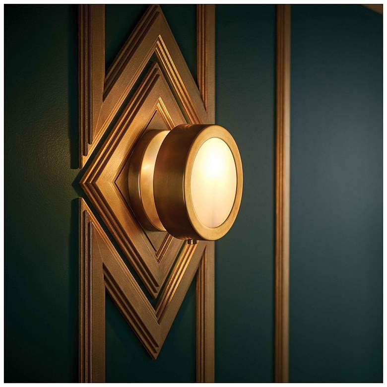 Image 5 Sconce Mercer-Single Light Sconce-Heritage Brass more views