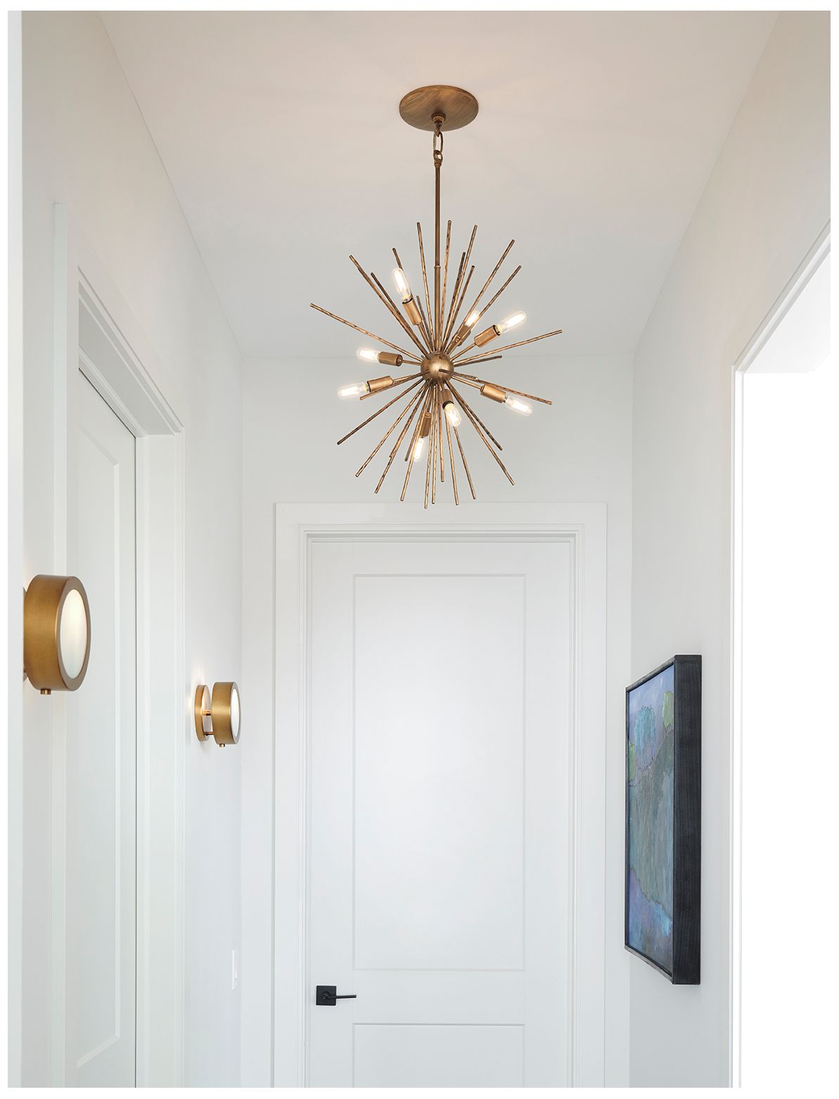 Sconce Mercer-Single Light Sconce-Heritage Brass