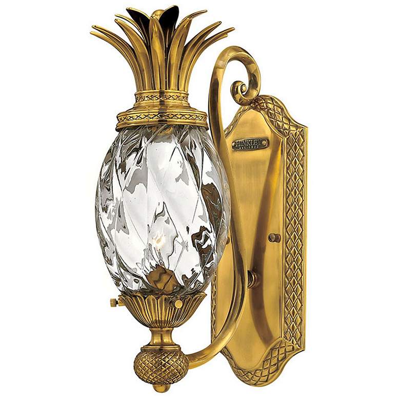 Image 1 Sconce Plantation-Single Light Sconce-Burnished Brass