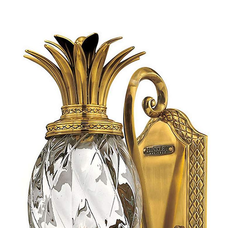 Image 2 Sconce Plantation-Single Light Sconce-Burnished Brass more views