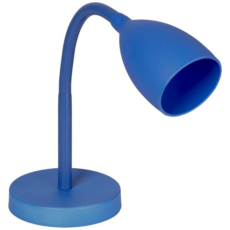 Image 1 Scooby Blue Silicone Gooseneck LED Desk Lamp