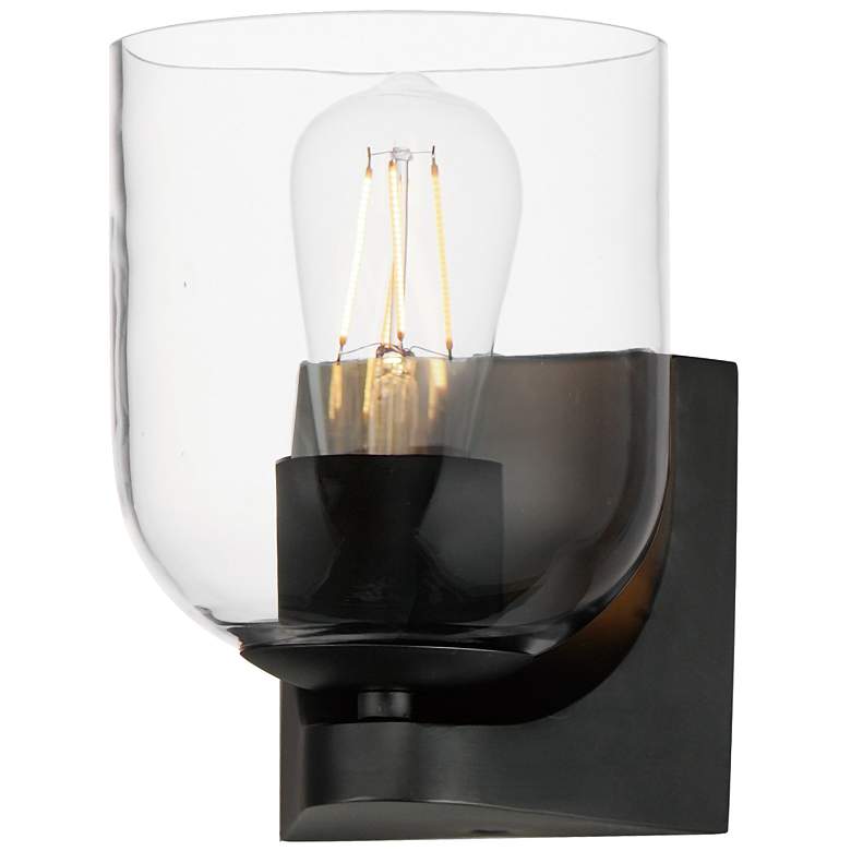 Image 1 Scoop 1-Light Bath Vanity Black