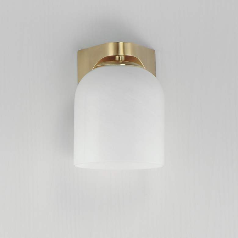 Image 3 Scoop 1-Light Bath Vanity Brass more views