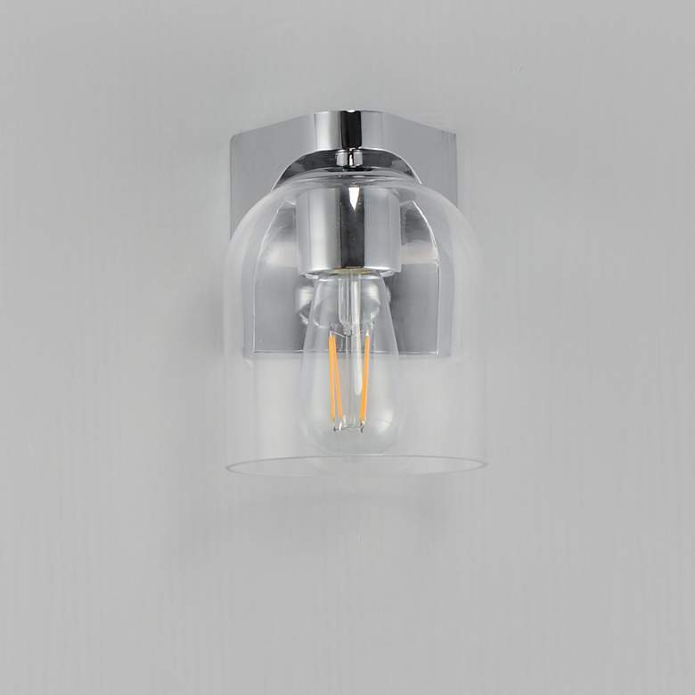 Image 2 Scoop 1-Light Bath Vanity Chrome more views