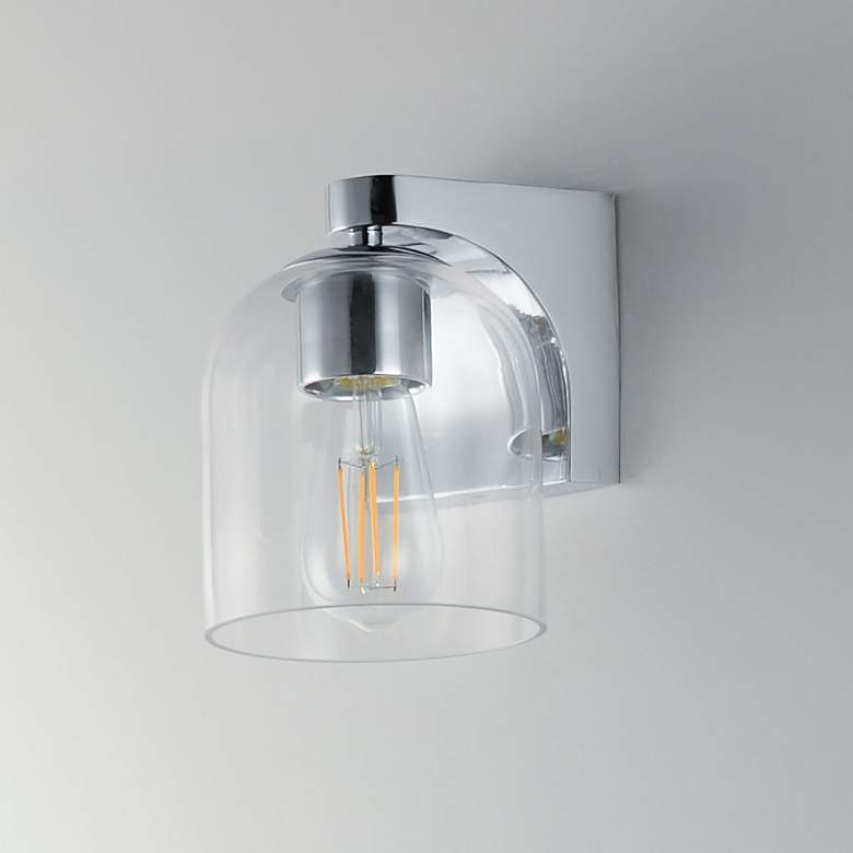 Image 4 Scoop 1-Light Bath Vanity Chrome more views