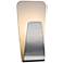 Scoop 10 1/2" High Brushed Aluminum LED Wall Sconce