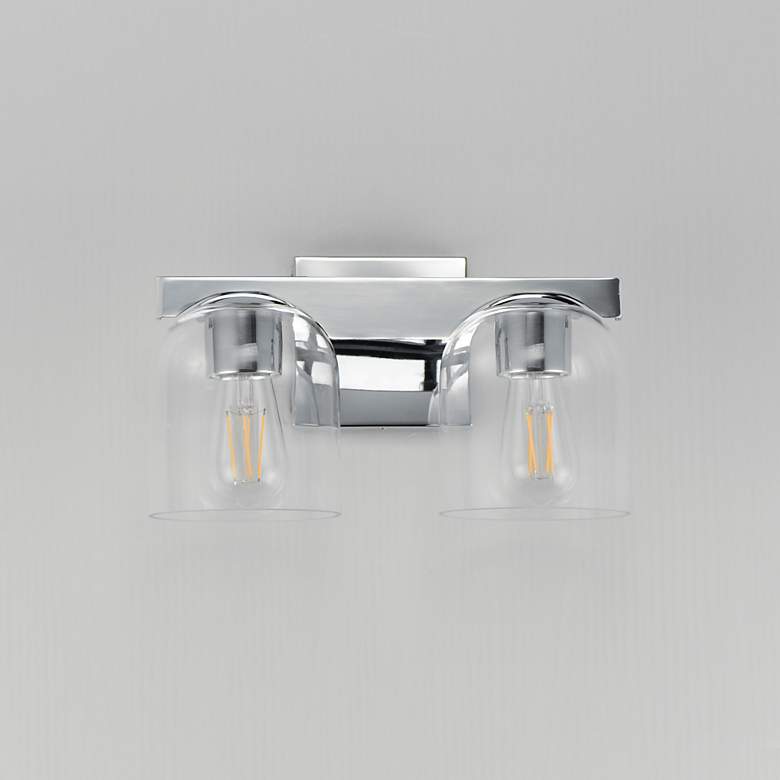 Image 2 Scoop 2-Light Bath Vanity Chrome more views