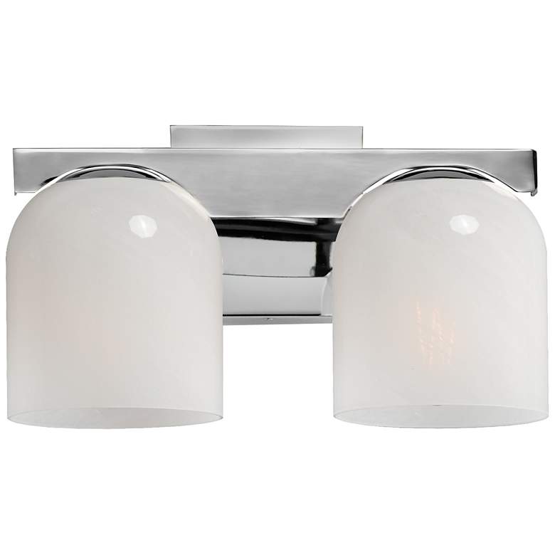 Image 1 Scoop 2-Light Bath Vanity Chrome