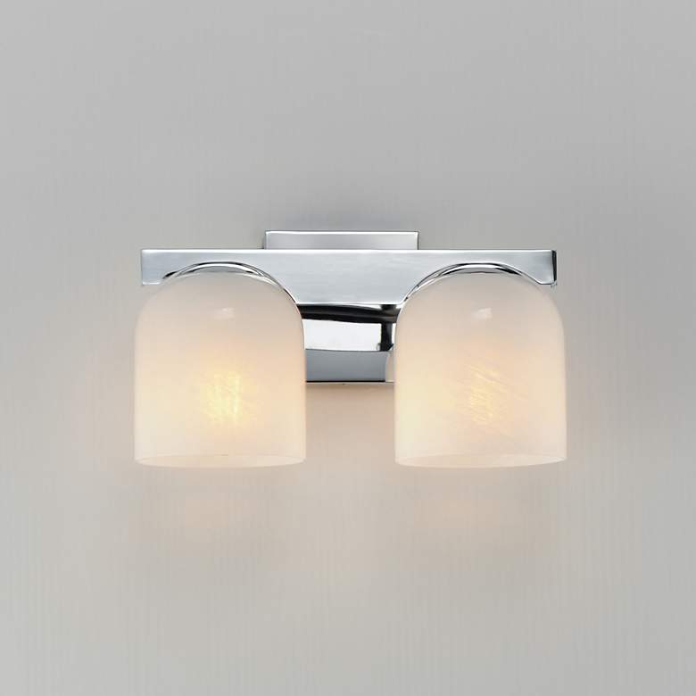 Image 3 Scoop 2-Light Bath Vanity Chrome more views