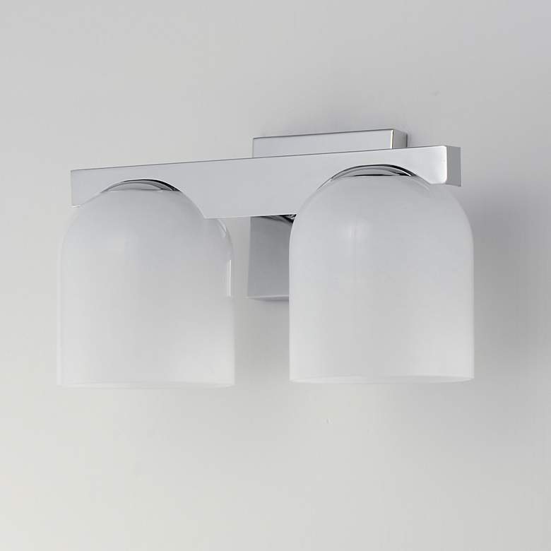 Image 4 Scoop 2-Light Bath Vanity Chrome more views