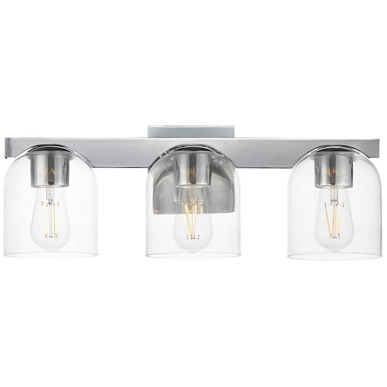 Image 1 Scoop 3-Light Bath Vanity Chrome
