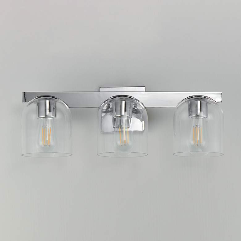Image 2 Scoop 3-Light Bath Vanity Chrome more views