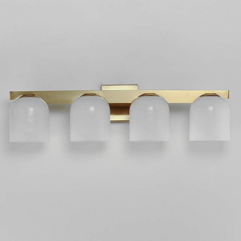 Image 2 Scoop 4-Light Bath Vanity Brass more views