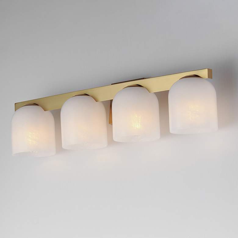 Image 4 Scoop 4-Light Bath Vanity Brass more views