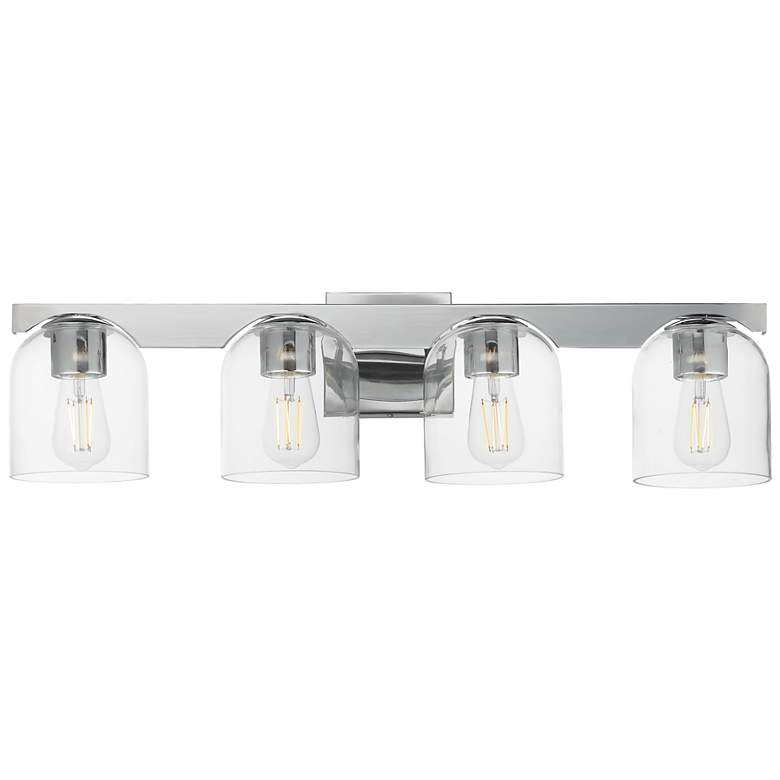 Image 1 Scoop 4-Light Bath Vanity Chrome