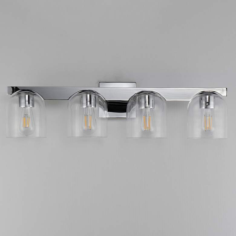 Image 2 Scoop 4-Light Bath Vanity Chrome more views