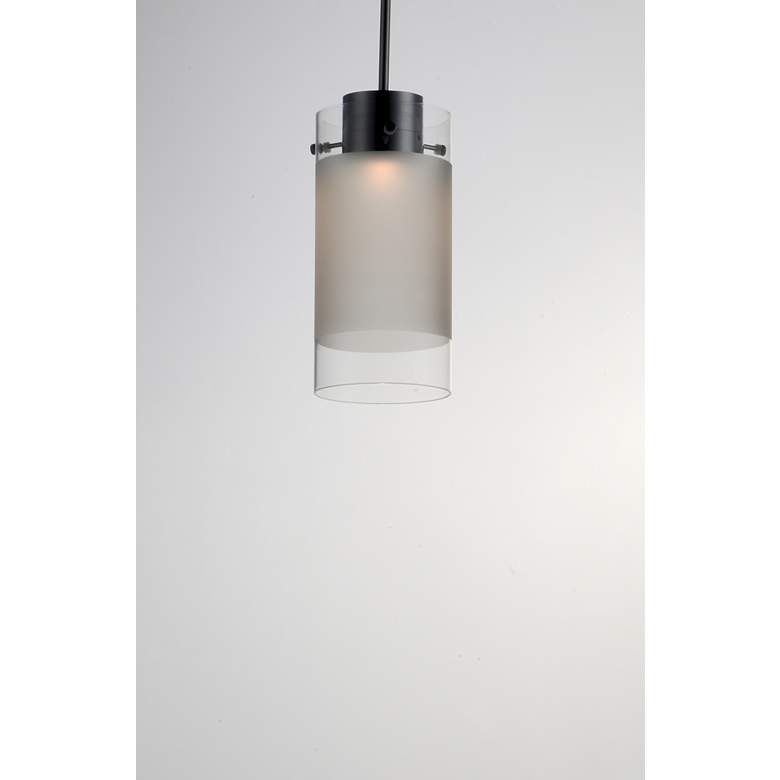 Image 2 Scope 1-Light 4.5" Wide Polished Chrome Pendant Light more views